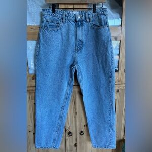 Zara Light Blue Relaxed Fit Jeans